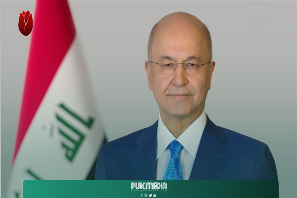 رئيس الجمهورية يؤكد ضرورة وحدة العراقيين في مواجهة التطرف