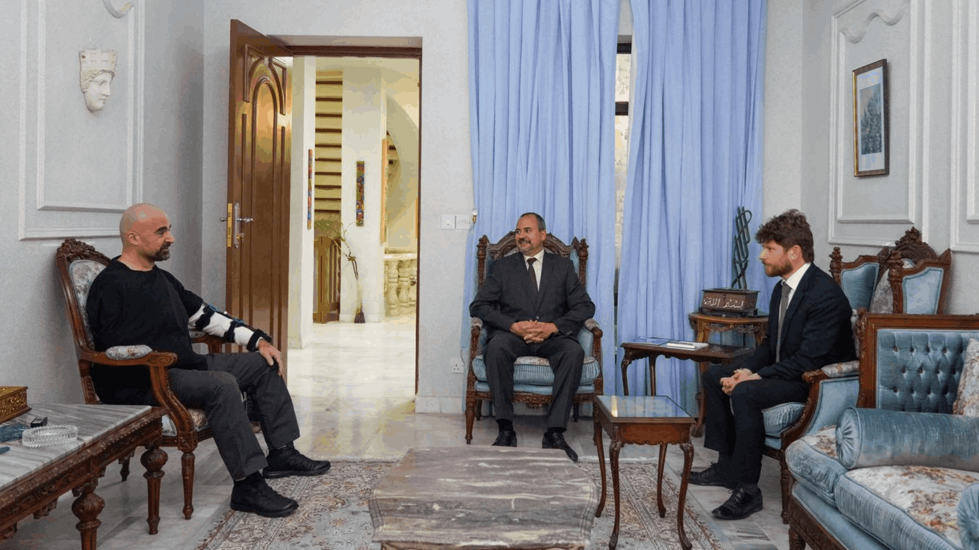 الرئيس بافل جلال طالباني يستقبل القنصل الفرنسي 