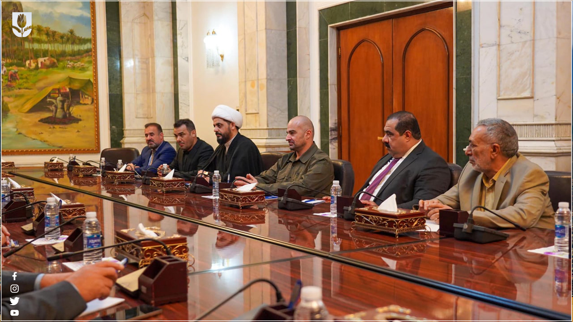   اجتماع الرئيس بافل جلال طالباني مع الاطراف السياسية 