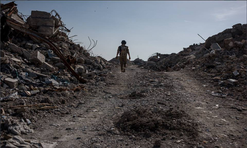 يونامي تزيل آلاف الالغام في الموصل