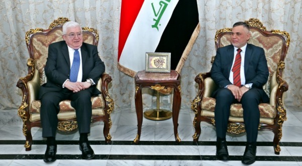 الرئيس معصوم يبحث مع الأعرجي الاتفاق النفطي بين أربيل وبغداد
