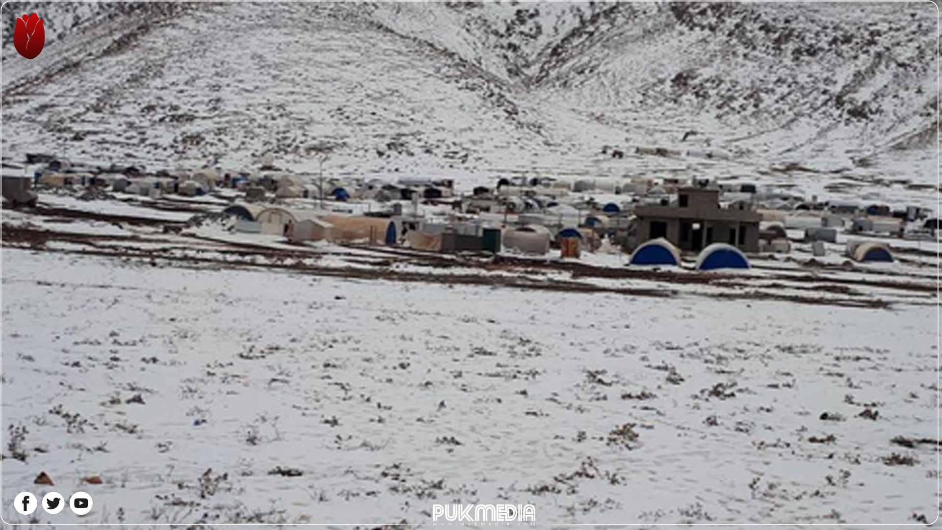   ـ صورة مؤرشفة ، مخيم سردشت في جبل شنكال 