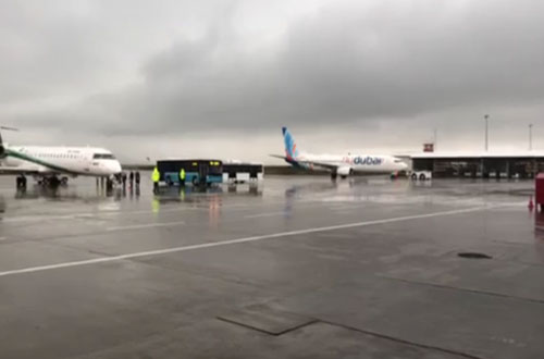 استئناف الرحلات الجوية بمطار السليمانية الدولي
