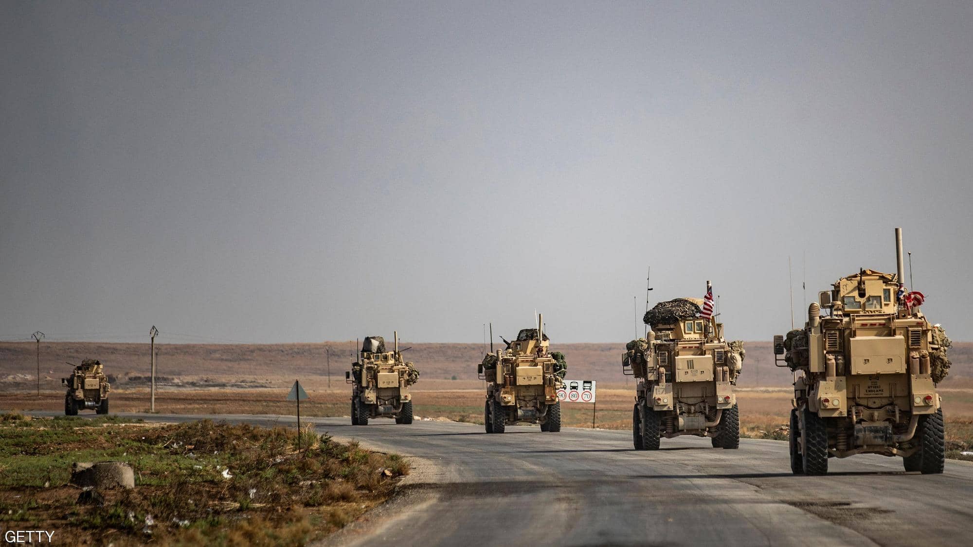 القوات الامريكية المنسحبة من سوريا تدخل اقليم كوردستان 