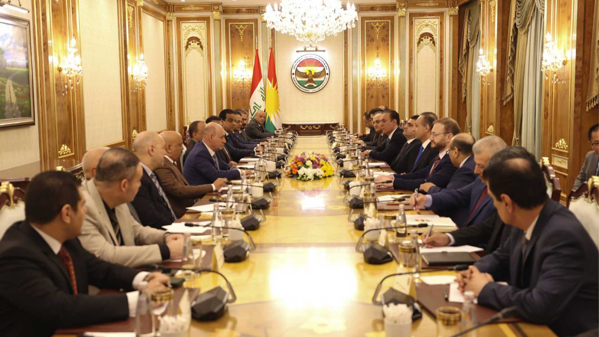 اجتماع رئاسة الاقليم حول انتخابات برلمان كوردستان 