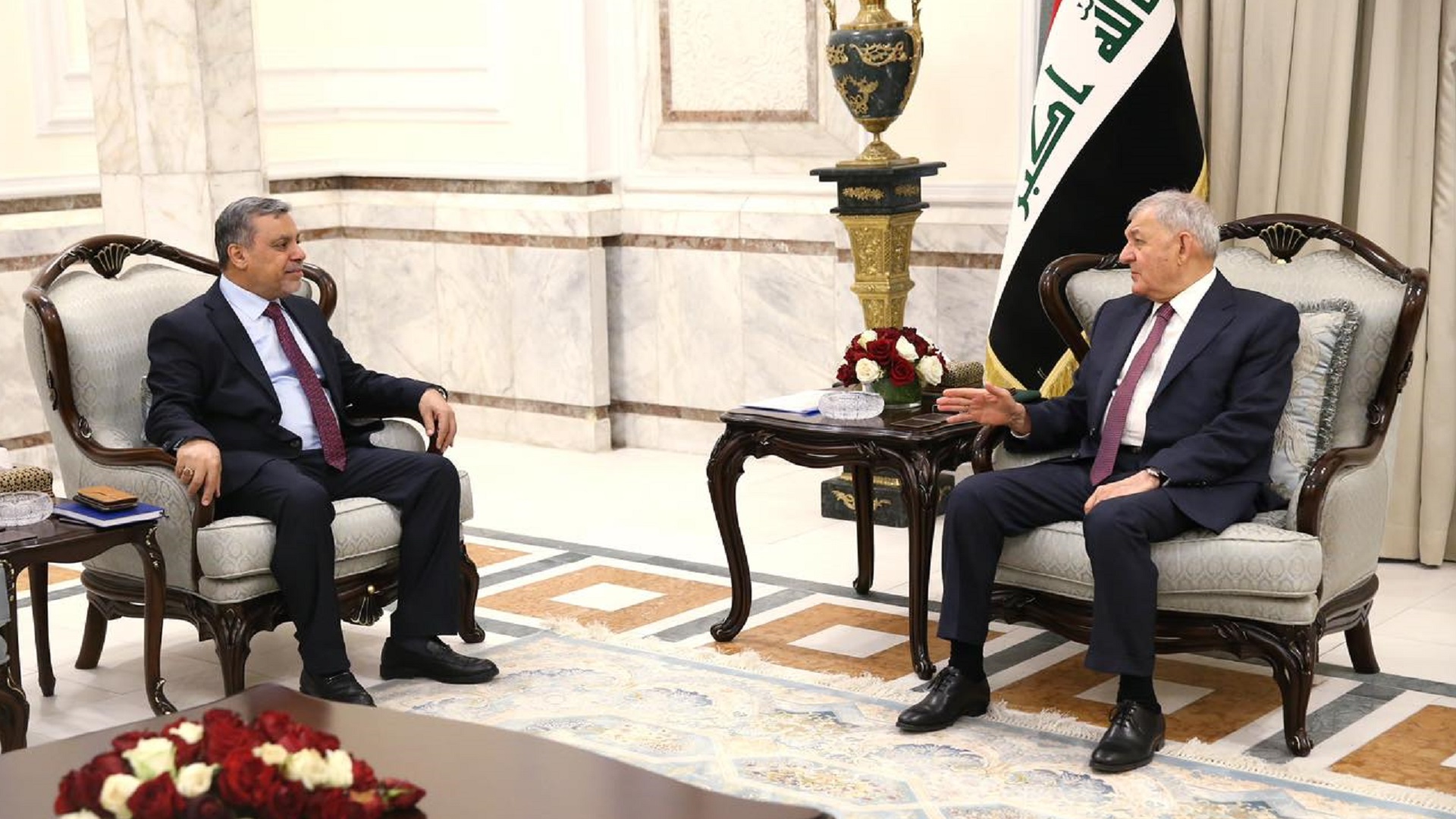 رئيس الجمهورية يلتقي محافظ بغداد 