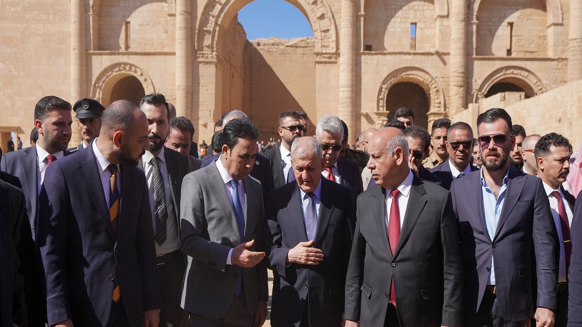 رئيس الجمهورية يزور الموصل 