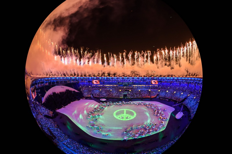 بالصور... بدء حفل افتتاح أولمبياد ريو 2016