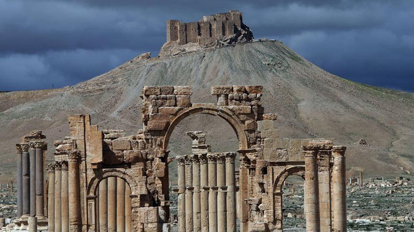 مدينة تدمر الأثرية بسوريا