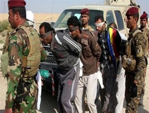 اعتقال مجموعة ارهابية مسؤولة عن تفجيرات بغداد
