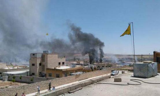 كوباني.. تفجير استهدف سيطرة للمقاتلين الكورد