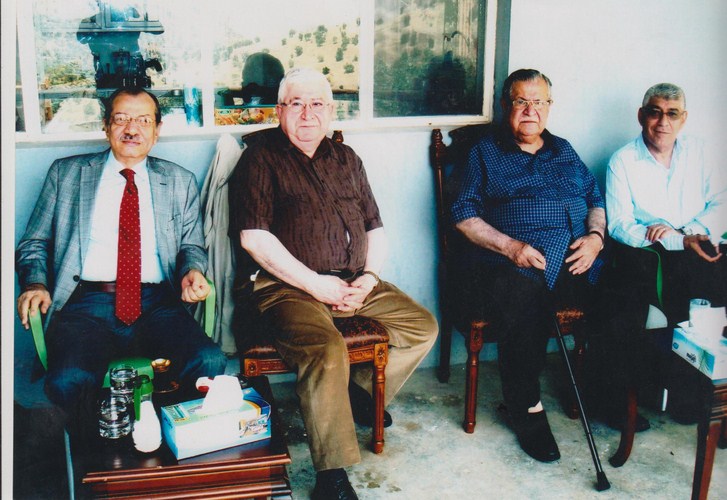 مؤسسي الاتحاد الوطني الكوردستاني: مام جلال، عادل مراد، فؤاد معصوم، عبدالرزاق فيلي
