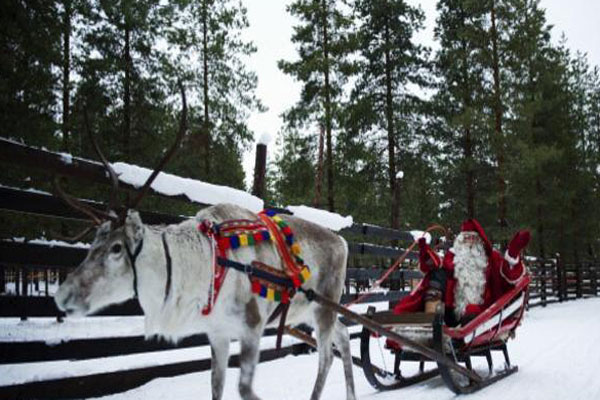 بابا نويل كاد ان يعلن افلاسه في فنلندا