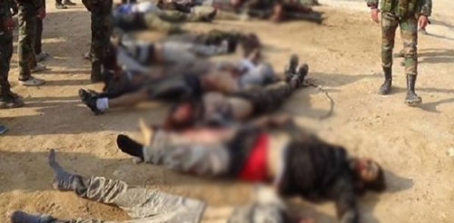 طيران التحالف يقتل العشرات من داعش في دوبز