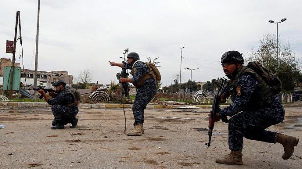 القوات الأمنية تحرر دائرة صحة نينوى