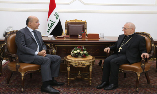 رئيس الجمهورية يرحب بزيارة بابا الفاتيكان الى العراق