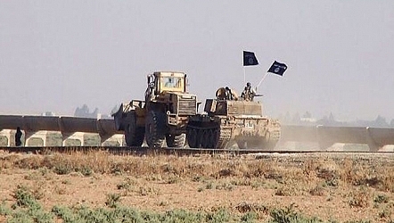 الجيش السوري يستعيد أول معبر حدودي مع تركيا من داعش 