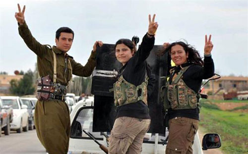 وحدات حماية الشعب الكوردية في كوباني