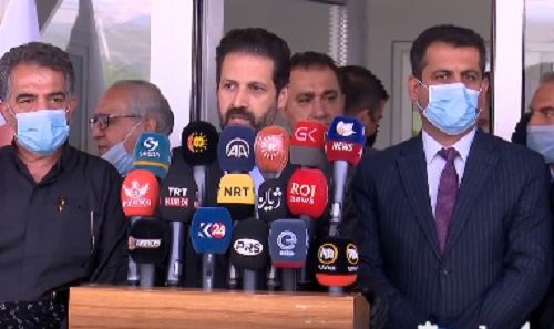 قوباد طالباني يفتتح مستشفى الوفاء في حلبجة