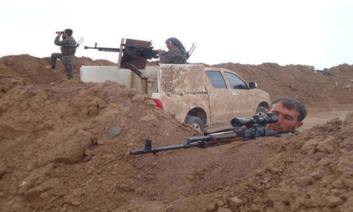 كوباني..تدمير عربة عسكرية مفخخة واشتباكات عنيفة شرقي المدينة