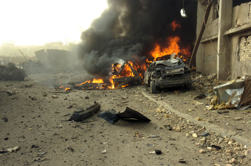 انفجار عبوتين ناسفتين في بغداد