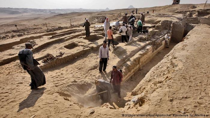 اكتشاف مركب فرعوني عمره أكثر من 4500 عام