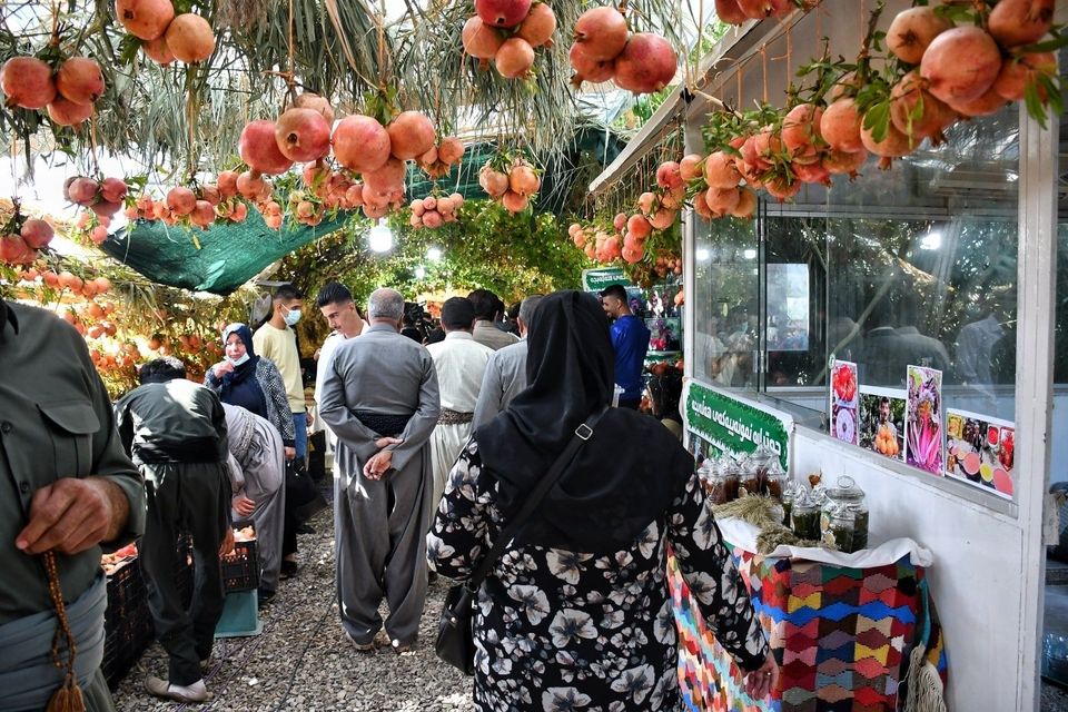 موعد انطلاق مهرجان الرمان في حلبجة