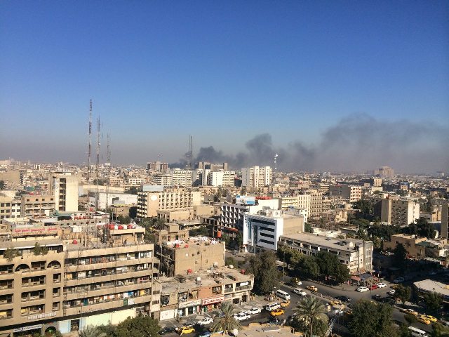 انفجار سيارة مفخخة وسط العاصمة بغداد
