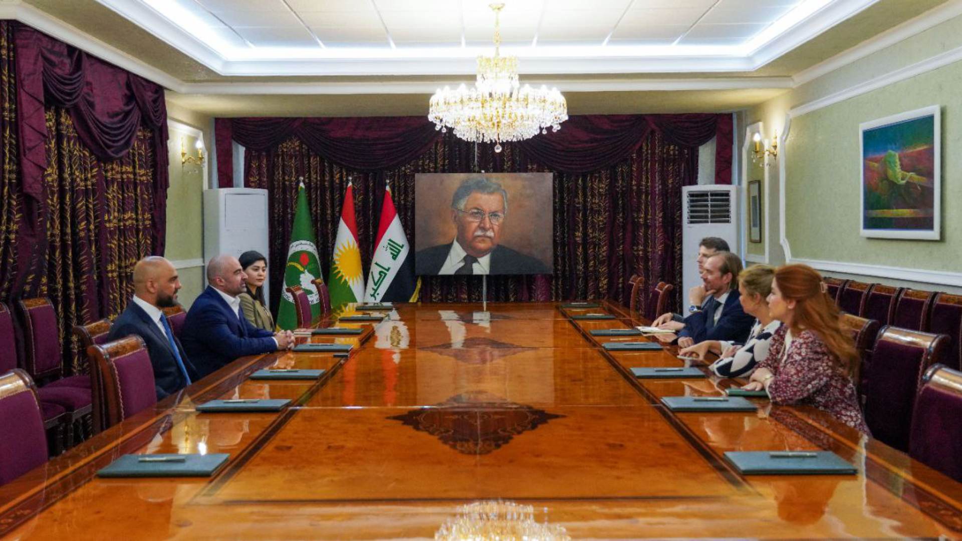 لقاءات الرئيس بافل جلال طالباني 