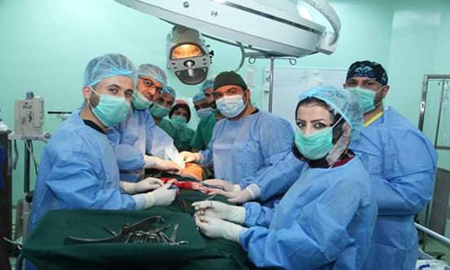 نجاح عملية جراحية نادرة في كركوك