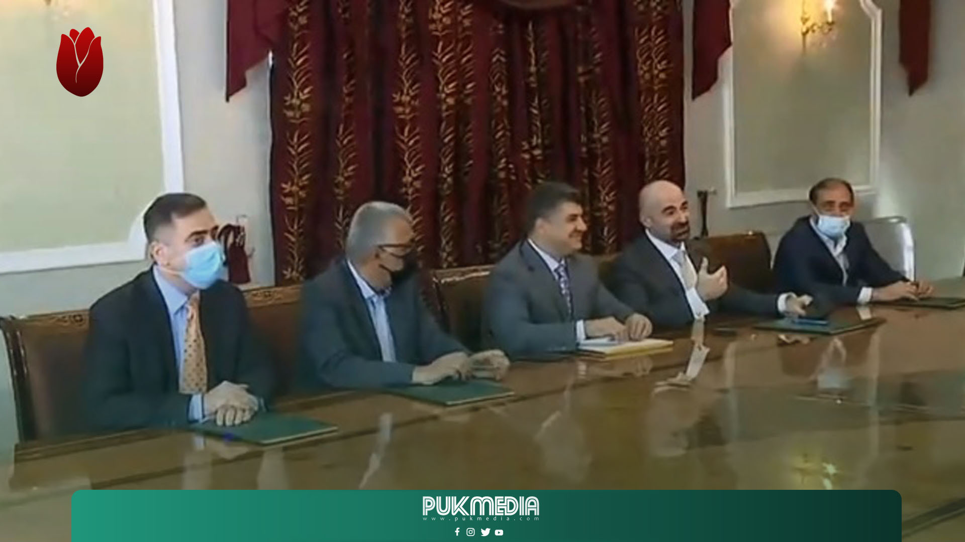 بدء اجتماع الاتحاد الوطني مع رئاسة اقليم كوردستان