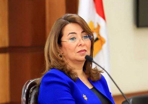 وزيرة التضامن الاجتماعي المصري