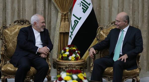 رئيس الجمهورية يؤكد حرص العراق على تعزيز علاقاته مع ايران