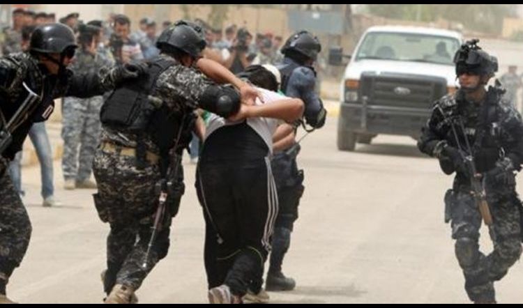 اعتقال 5 ارهابيين في ايسر الموصل
