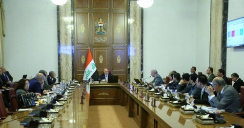 الجلسة الاعتيادية لمجلس الوزراء العراقي