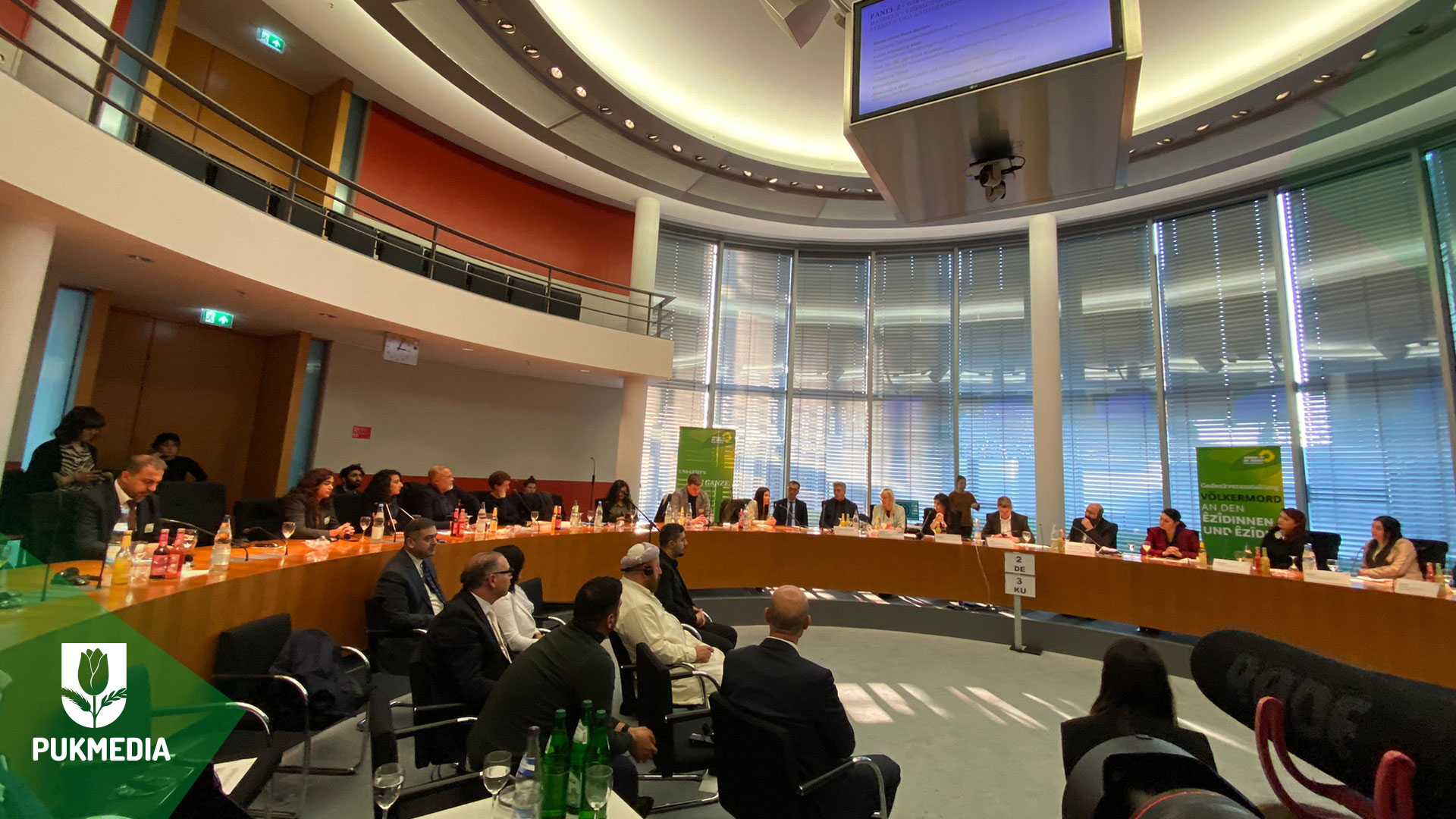 اجتماع البرلمان الألماني حول الابادة الجماعية للايزديين 