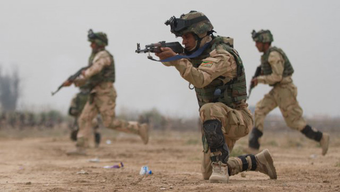 القوات العراقية تهاجم داعش في الانبار