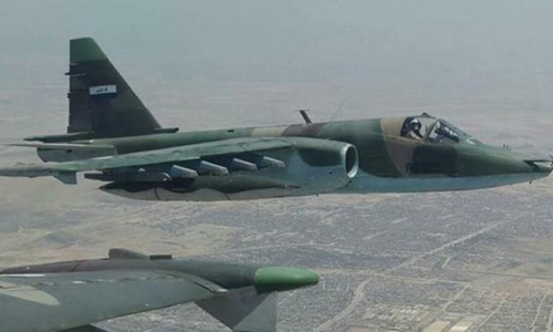 الطيران العراقي ينفذ ضربة جوية على داعش في سوريا