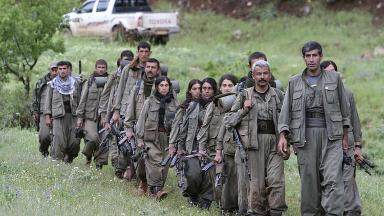 مقاتلون من العمال الكوردستاني