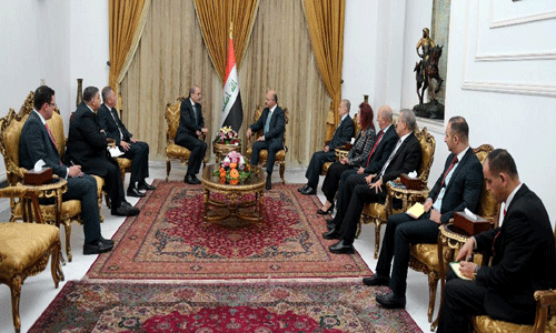 الرئيس برهم صالح يتلقى دعوة بزيارة الاردن