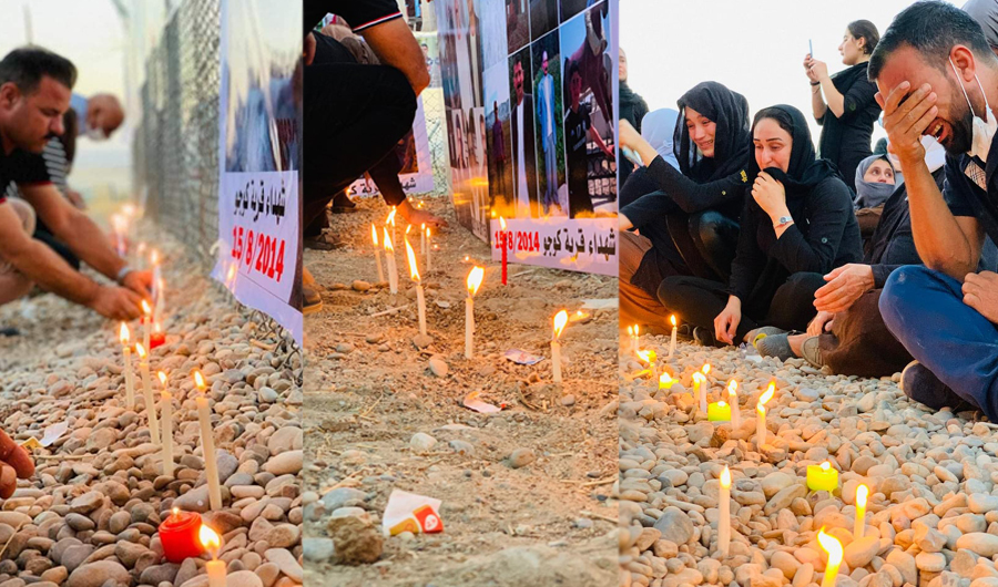 اعادة رفات 104 من ضحايا داعش في كوجو