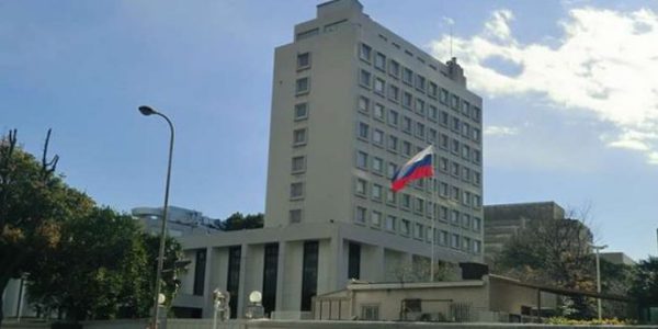 تعرض السفارة الروسية في دمشق للقصف بالقذائف
