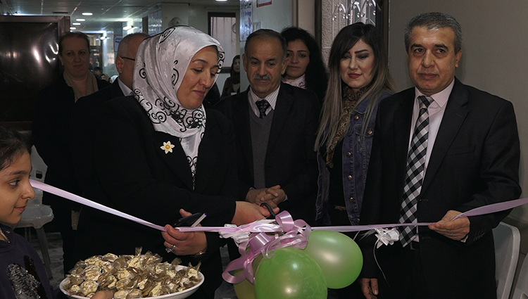 افتتاح قسم خاص في مستشفى علي كمال بالسليمانية