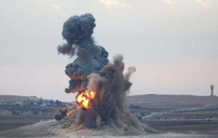 20 ضربة جوية ضد تنظيم داعش في العراق وسوريا
