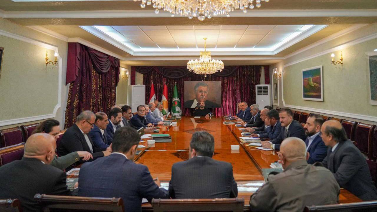 اجتماع المكتب السیاسي للاتحاد الوطني برئاسة السید بافل جلال طالباني 