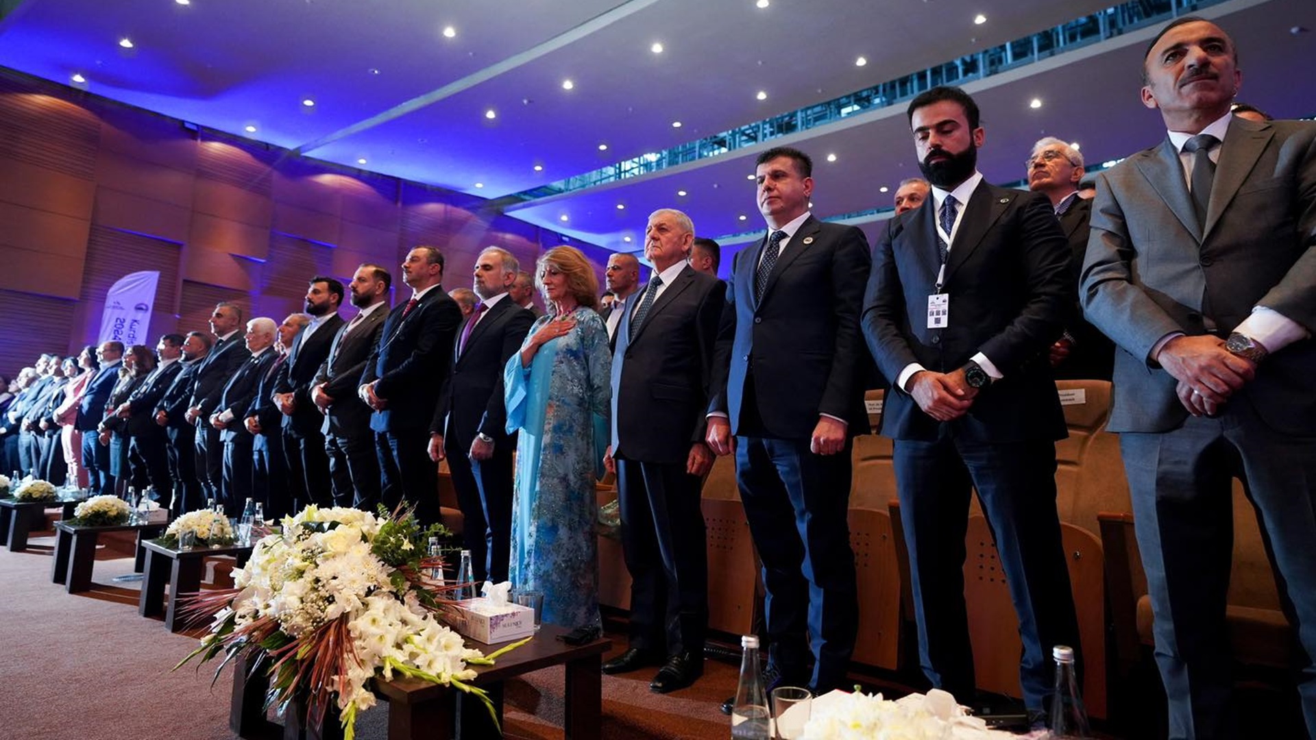  رئيس الجمهورية والسيدة الأولى في قمة صحة كوردستان الثالثة بالسليمانية
