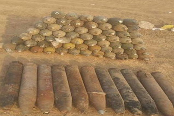 العثور على صواريخ لداعش في المحور الشرقي للموصل