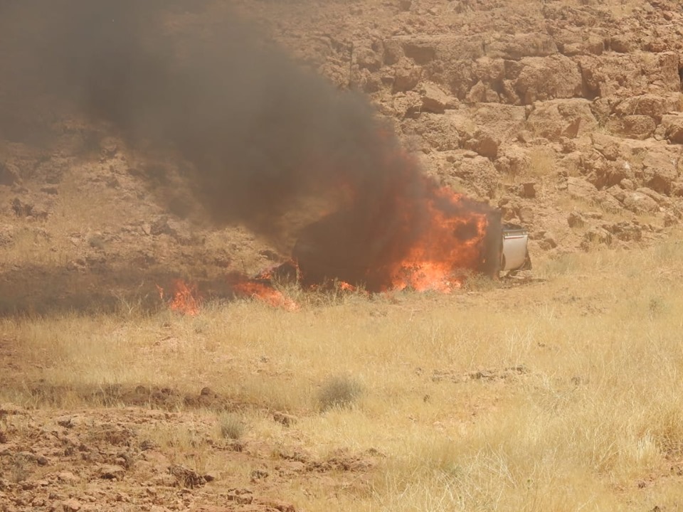بالصور.. تدمير اوكار داعش في محافظة الانبار