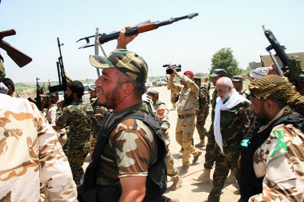 بدر تقتل العشرات من داعش شمالي صلاح الدين