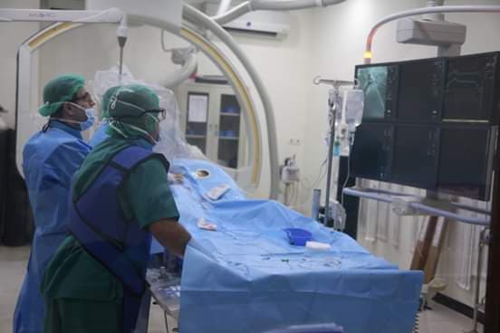 إجراء أكثر من 500 عملية قسطرة في مستشفى آزادي بكركوك